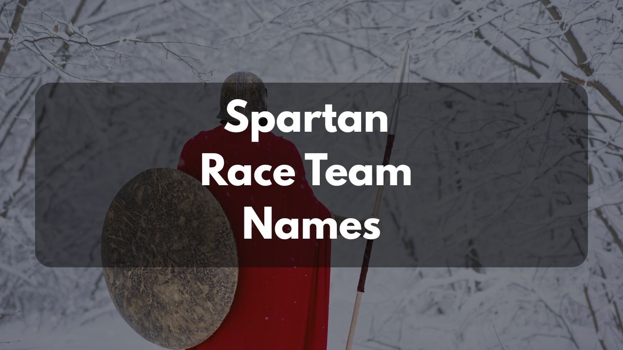 Spartan Race Team Names